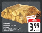 Kaminholz Angebote von Schönbucher bei E center Pirna für 3,99 €