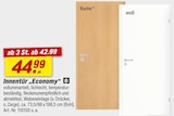 Innentür "Economy" Buche oder weiß im toom Baumarkt Prospekt Innentür "Economy" Buche oder weiß von B im aktuellen toom Baumarkt Prospekt für 42,99 €