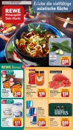 REWE Prospekt für Saarbrücken mit 32 Seiten REWE Prospekt "Dein Markt" für Saarbrücken, 32 Seiten, 01.09.2025 - 06.09.2025