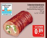 Schweinerückenbraten im Angebot bei Marktkauf in Nürnberg Schweinerückenbraten Angebote bei Marktkauf Nürnberg für 0,89 €