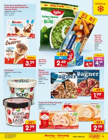 Pizza im Netto Marken-Discount Prospekt "Aktuelle Angebote" mit 70 Seiten (Würzburg)