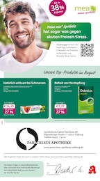 Apotheken Prospekt von mea - meine apotheke in Schwarzenfeld Aktueller mea - meine apotheke Apotheken Prospekt für Schwarzenfeld: Unsere August-Angebote mit 4} Seiten, 01.08.2026 - 31.08.2026