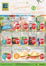 Aktueller EDEKA Supermarkt Prospekt in Langenberg und Umgebung, "Aktuelle Angebote" mit 26 Seiten, 15.09.2025 - 20.09.2025
