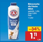 die frische Milch Angebote von Bärenmarke bei Netto Marken-Discount Cuxhaven für 1,11 €