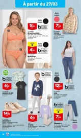Pantalon Femme Angebote im Prospekt "IL ÉTAIT UNE FOIS PÂQUES…" von Aldi auf Seite 28