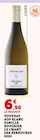 Promo Vouvray AOP Blanc Le Chant des Perruches 2024 à 6,50 € dans le catalogue Super U à Brinon-sur-Sauldre