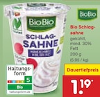 Bio Schlagsahne im Angebot bei Netto Marken-Discount in Celle Bio Schlagsahne Angebote von BioBio bei Netto Marken-Discount Celle für 1,19 €