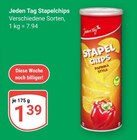 Stapelchips Paprika Style im Angebot bei GLOBUS in Mannheim Stapelchips Paprika Style Angebote von Jeden Tag bei GLOBUS Mannheim für 1,39 €