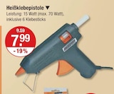 Heißklebepistole im V-Markt Prospekt Heißklebepistole von im aktuellen V-Markt Prospekt für 7,99 €