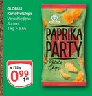 Aktuelle Wecker Angebote bei GLOBUS in Rostock Aktuelles Kartoffelchips Angebot bei GLOBUS in Rostock ab 0,99 €