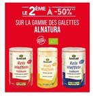 Le 2ème à -50% sur la gamme des galettes Alnatura - Alnatura en promo chez Supermarchés Match Le 2ème à -50% sur la gamme des galettes Alnatura - Alnatura dans le catalogue Supermarchés Match