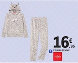 Pyjama Femme - Tissaia en promo chez E.Leclerc Courbevoie à 16,95 €