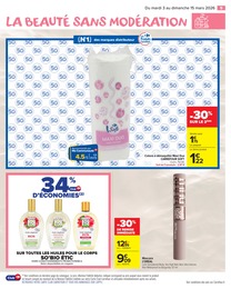 Offre Cotons Démaquillants dans le catalogue Carrefour Market du moment à la page 11