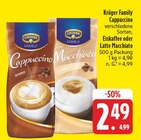 Cappuccino Schoko Angebote von Krüger Family bei E center Ansbach für 2,49 €