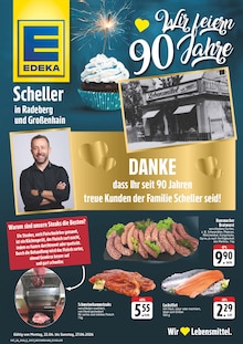 Aktueller EDEKA Prospekt "Wir lieben Lebensmittel!" Aktueller EDEKA Prospekt