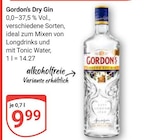 Dry Gin im Angebot bei GLOBUS in Maintal Dry Gin Angebote von Gordon’s bei GLOBUS Maintal für 9,99 €