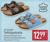 Tieffußpantoletten Braun von UP2FASHION für 12,99 € bei ALDI Nord im Angebot Tieffußpantoletten Braun von UP2FASHION im aktuellen ALDI Nord Prospekt