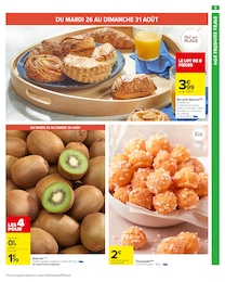 Prix et réduction Kiwi dans le prospectus Carrefour Market en cours Offre Kiwi dans le catalogue Carrefour Market du moment à la page 5