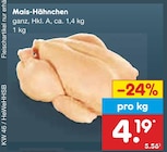 Mais-Hähnchen für 4,19 € bei Netto Marken-Discount im Angebot Mais-Hähnchen im aktuellen Netto Marken-Discount Prospekt