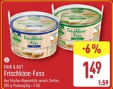 Frischkäse-Fass Natur von Fair & Gut im aktuellen ALDI Nord Prospekt