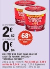 Rillette pur porc sans graisse ajoutée format spécial à E.Leclerc dans Mentque-Nortbécourt Rillette pur porc sans graisse ajoutée format spécial à E.Leclerc dans Mentque-Nortbécourt
