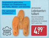 Aktuelles Lederkomfortfußbett Angebot bei ALDI Nord in Hagen (Stadt der FernUniversität) ab 4,99 €