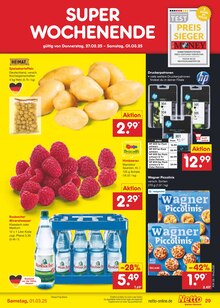 Mineralwasser im Netto Marken-Discount Prospekt "Aktuelle Angebote" mit 65 Seiten (Mannheim)