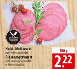 Holst. Mettwurst bei famila Nordost im Prospekt "" für 2,22 €