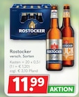 Getränkeland Leegebruch - Rostocker Angebot im Prospekt Rostocker bei Getränkeland im Leegebruch Prospekt für 11,99 €