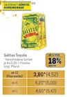 Aktuelles Salitos Tequila Angebot bei Metro in Bremerhaven ab 4,52 €