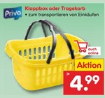 Klappbox oder Tragekorb Angebote von Priva bei Netto Marken-Discount Rostock für 4,99 €