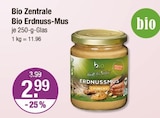 Bio Erdnuss-Mus im V-Markt Prospekt Bio Erdnuss-Mus von Bio Zentrale im aktuellen V-Markt Prospekt für 2,99 €