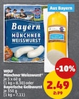 Münchner Weisswurst im Penny Prospekt Münchner Weisswurst von Wolf im aktuellen Penny Prospekt für 2,49 €