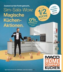 Aktueller MACO-Möbel und Küchen Schildow Prospekt "Magische Küchen-Aktionen!" mit 16 Seiten