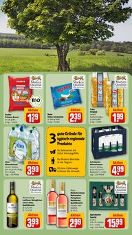 Mineralwasser im REWE Prospekt "Dein Markt" mit 32 Seiten (Mannheim)
