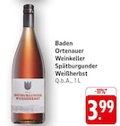 Spätburgunder Weißherbst bei EDEKA im Friesenheim Prospekt für 3,99 €