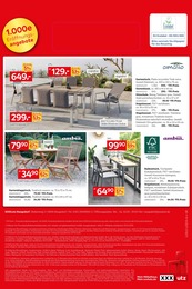 Klapptisch Angebot im aktuellen XXXLutz Möbelhäuser Prospekt auf Seite 8