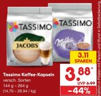 Tassimo Kaffee-Kapseln im Angebot bei Netto Marken-Discount in Rostock Tassimo Kaffee-Kapseln Angebote von Jacobs bei Netto Marken-Discount Rostock für 3,88 €