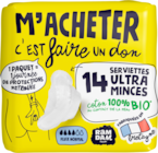 SERVIETTES HYGIÉNIQUES ULTRA MINCES RAM DAM SOCIAL - RAMDAM SOCIAL en promo chez Auchan Hypermarché SERVIETTES HYGIÉNIQUES ULTRA MINCES RAM DAM SOCIAL - RAMDAM SOCIAL dans le catalogue Auchan Hypermarché