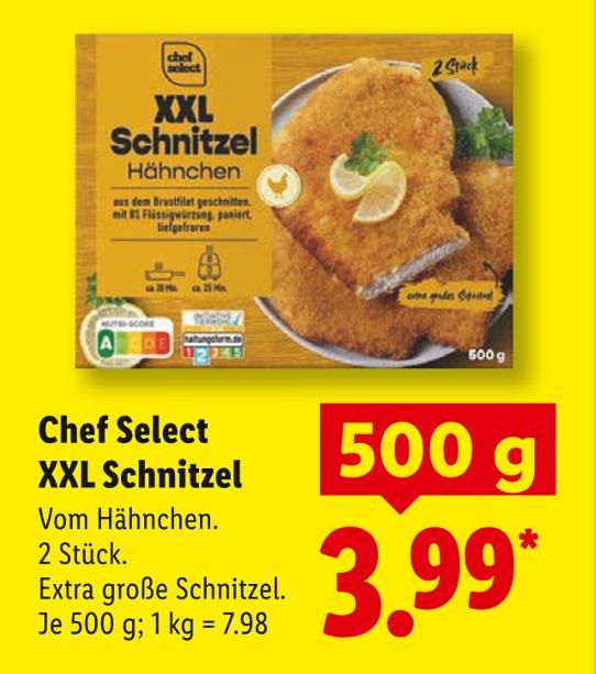 XXL Schnitzel