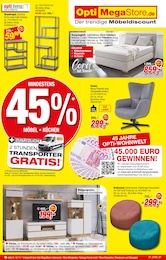 Opti-Megastore Prospekt für Itzehoe mit 16 Seiten Opti-Megastore Prospekt "Trendmöbel" für Itzehoe, 16 Seiten, 09.01.2025 - 25.01.2025