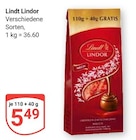 Lindor im Angebot bei GLOBUS in Neuwied Lindor Angebote von Lindt bei GLOBUS Neuwied für 5,49 €