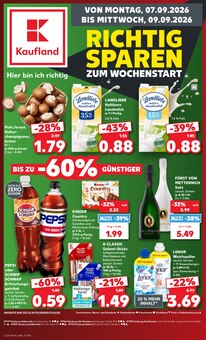 Champignons im aktuellen Kaufland Prospekt (Duisburg) Champignons im Kaufland Prospekt "Hier bin ich richtig" mit 75 Seiten (Duisburg)