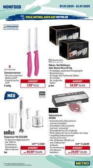 Waschmaschine Angebot im aktuellen METRO Prospekt auf Seite 18