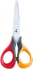Ciseaux scolaires 13 cmsensoft 3d gaucher et droitier - Bureau Vallée à Boulogne-Billancourt Ciseaux scolaires 13 cmsensoft 3d gaucher et droitier en promo chez Bureau Vallée Boulogne-Billancourt à 1,79 €