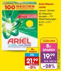 Waschmittel im Angebot bei Netto Marken-Discount in Ahaus Waschmittel Angebote von Ariel bei Netto Marken-Discount Ahaus für 19,99 €