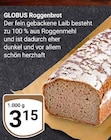 Roggenbrot von Globus im aktuellen GLOBUS Prospekt