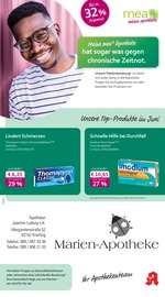 Aktueller mea - meine apotheke Apotheke Prospekt in Pullach und Umgebung, "Unsere Juni-Angebote" mit 4 Seiten, 01.06.2025 - 30.06.2025