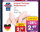 Original Thüringer Rostbratwurst Angebote von Wolf bei Netto Marken-Discount Stuttgart für 2,49 €