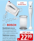 BOSCH Handmixer MFQ3010 oder Stabmixer MSM6B150 Angebote bei famila Nordost Neumünster für 22,99 €